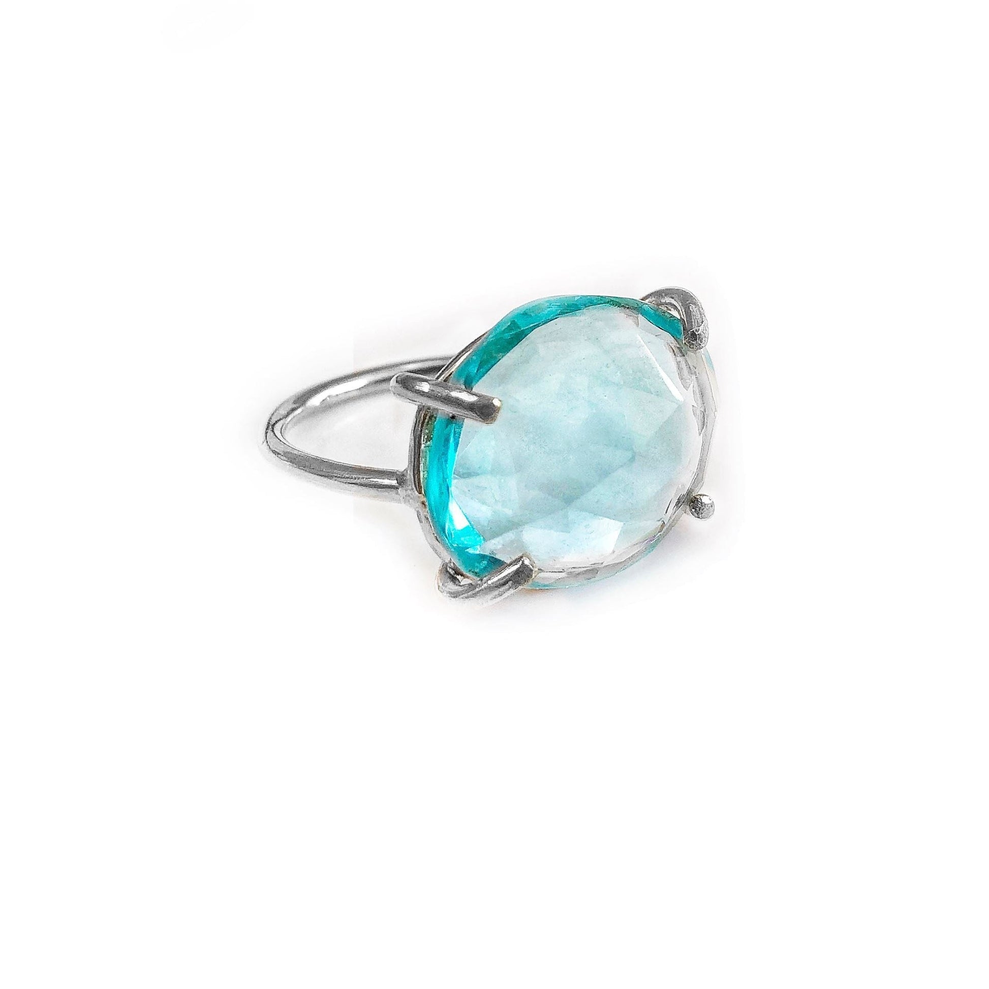 Rose Cut Statement Ring Robyn Canady 5 Sterling Silver 