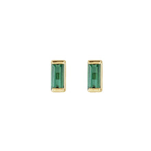 Load image into Gallery viewer, Green Tourmaline Stud Earrings Earrings Robyn Canady 
