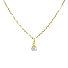 Load image into Gallery viewer, 14K Baby Pearl Necklace Necklace Robyn Canady 14K Gold Filled 
