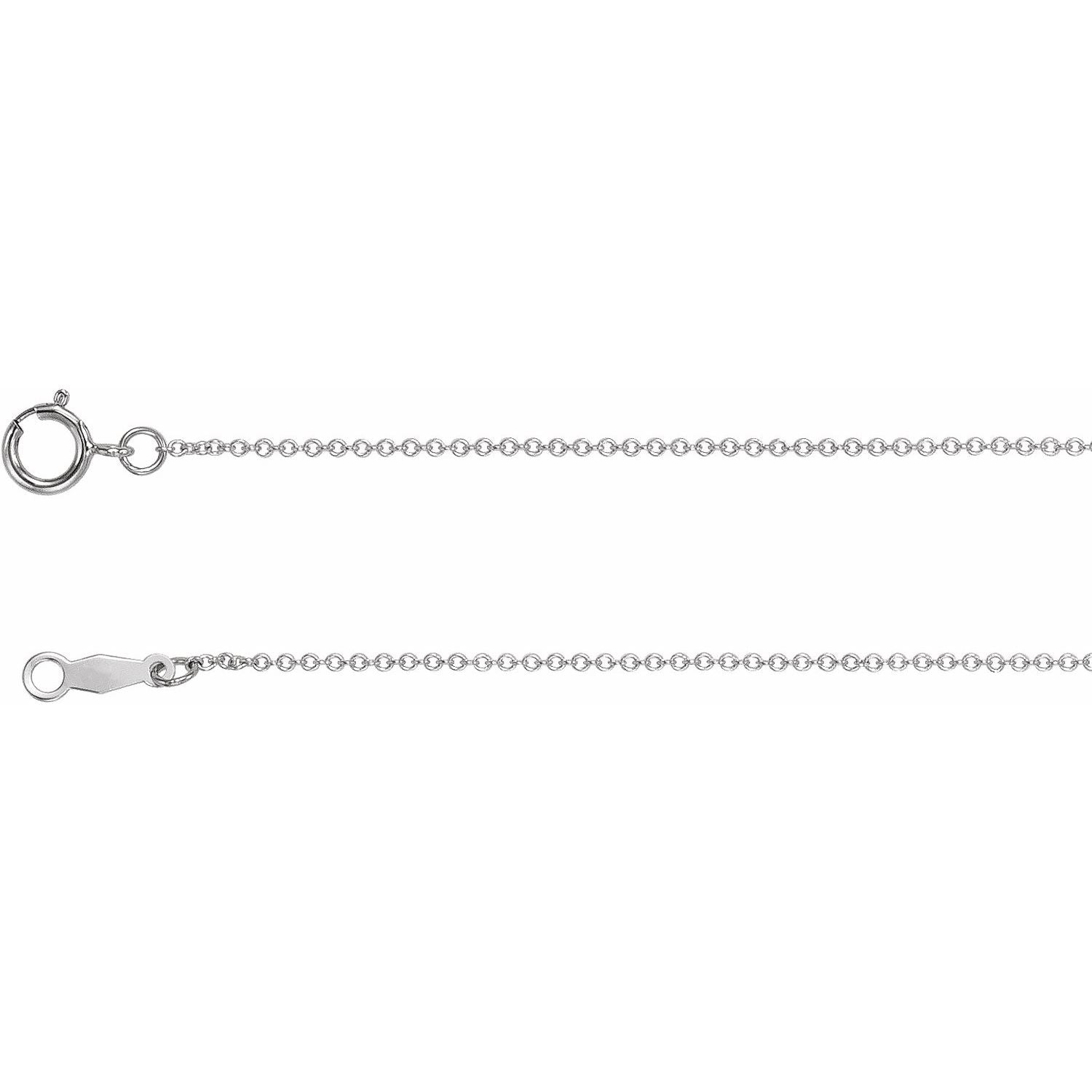 Sterling Silver Fine Cable Chain Robyn Canady 