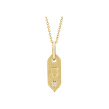 Load image into Gallery viewer, Personalized Initial Diamond Necklace Robyn Canady 
