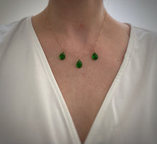 Load image into Gallery viewer, Gemmy Drop Necklace in Snow White Robyn Canady 
