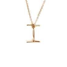 Load image into Gallery viewer, Handmade Initial Necklace Robyn Canady I 14K Gold Filled 
