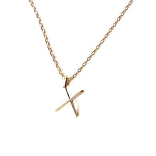 Load image into Gallery viewer, Handmade Initial Necklace Robyn Canady x 14K Gold Filled 
