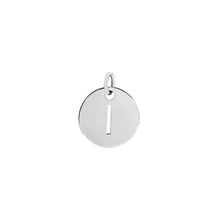 Load image into Gallery viewer, Initial Medallion Necklace Robyn Canady I Sterling Silver 
