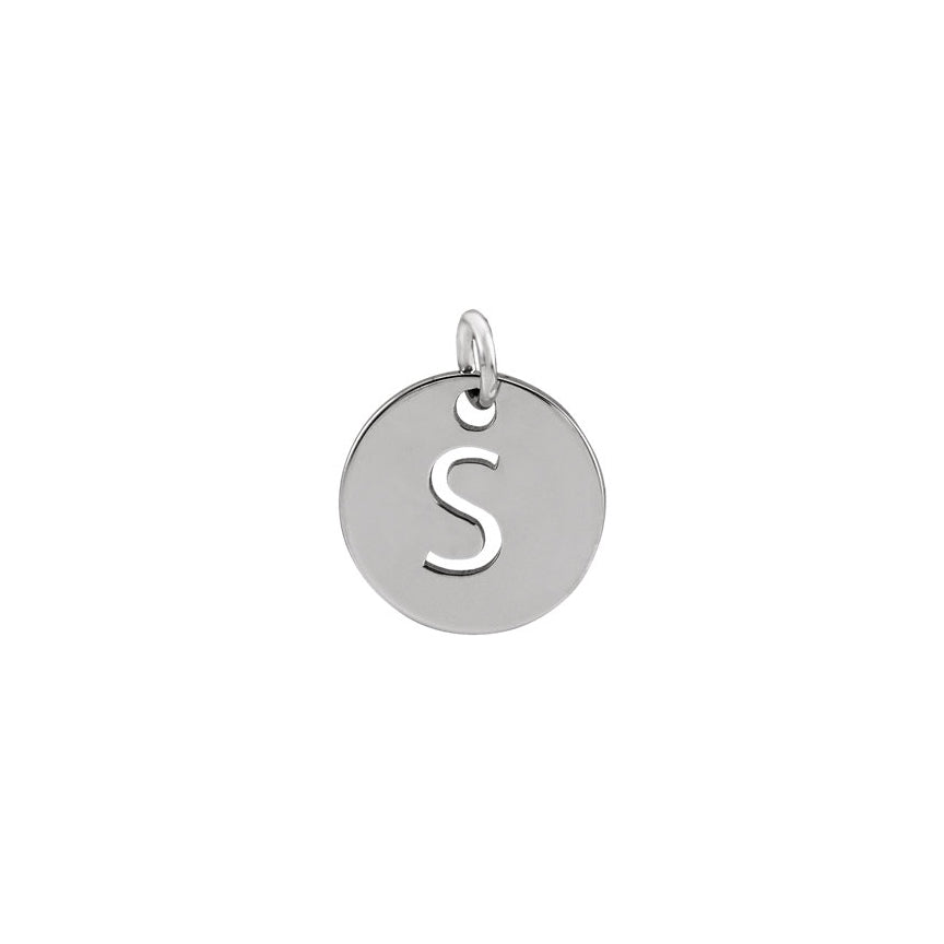 Initial Medallion Necklace Robyn Canady S Sterling Silver 