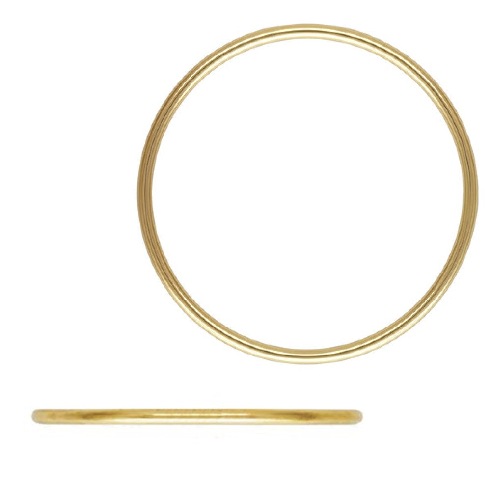 Stacking Ring - Plain Band Robyn Canady 2 14K Gold Filled 