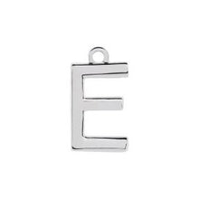 Load image into Gallery viewer, Initial Pendant Necklace - Sterling Silver Robyn Canady E Sterling Silver 
