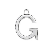 Load image into Gallery viewer, Initial Pendant Necklace - Sterling Silver Robyn Canady G Sterling Silver 
