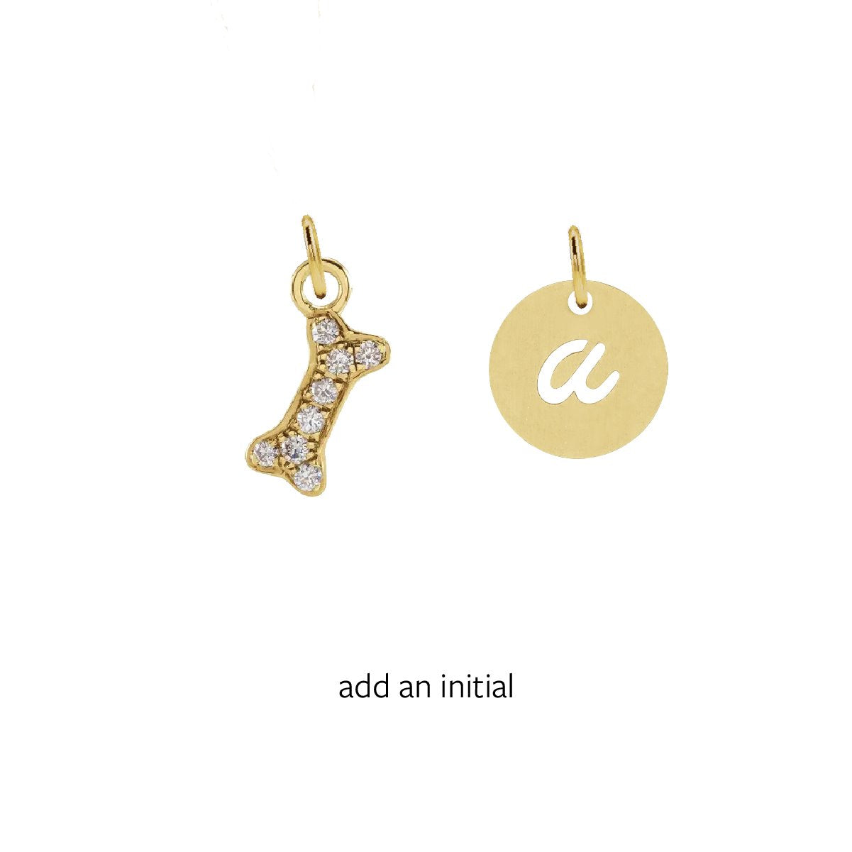 Charm Collection - For the Dog Lover Robyn Canady Charm Only Add an Initial (put initial selection in notes at checkout) 