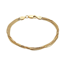Load image into Gallery viewer, Multistrand Gold Bracelet Robyn Canady 
