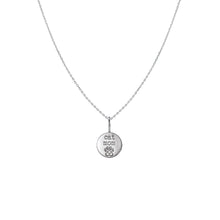 Load image into Gallery viewer, 14K Diamond Cat Mom Necklace Robyn Canady 14K White Gold 
