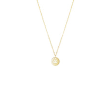Load image into Gallery viewer, 14K Solid Gold Script Initial Necklace Necklace Robyn Canady 
