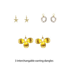 Load image into Gallery viewer, Gemmy Earring Travel Bundle in Daffodil - 8 different interchangable looks Robyn Canady 
