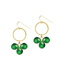 Load image into Gallery viewer, Gemmy Statement Earrings in Leprechaun Robyn Canady 
