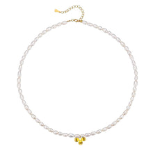 Load image into Gallery viewer, Gemmy Pearl Statement Necklace in Daffodil Robyn Canady 
