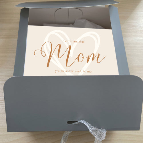 Luxe Gift Box with Card and Upgraded Shipping box Robyn Canady For my Mom 