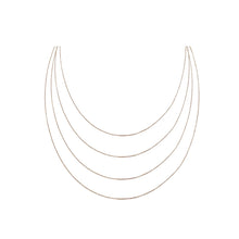 Load image into Gallery viewer, Layer it up! 14K Rose Gold Filled - Set of 4 layering chains Robyn Canady 
