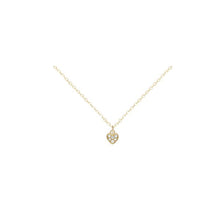 Load image into Gallery viewer, 14K Diamond Tiny Heart Necklace Robyn Canady 
