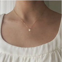 Load image into Gallery viewer, 14K Diamond Tiny Heart Necklace Robyn Canady 
