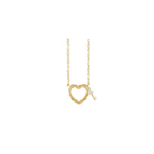 Load image into Gallery viewer, 14K Key to my Heart Necklace Robyn Canady 
