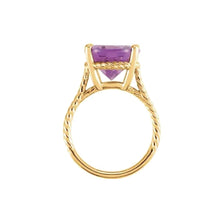 Load image into Gallery viewer, 14K Amethyst Royal Statement Ring Robyn Canady 

