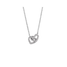 Load image into Gallery viewer, Tiny Hearts Necklace Robyn Canady Sterling Silver 16&quot; 
