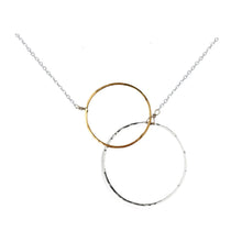 Load image into Gallery viewer, Large Signature Double Circle Necklace Robyn Canady 
