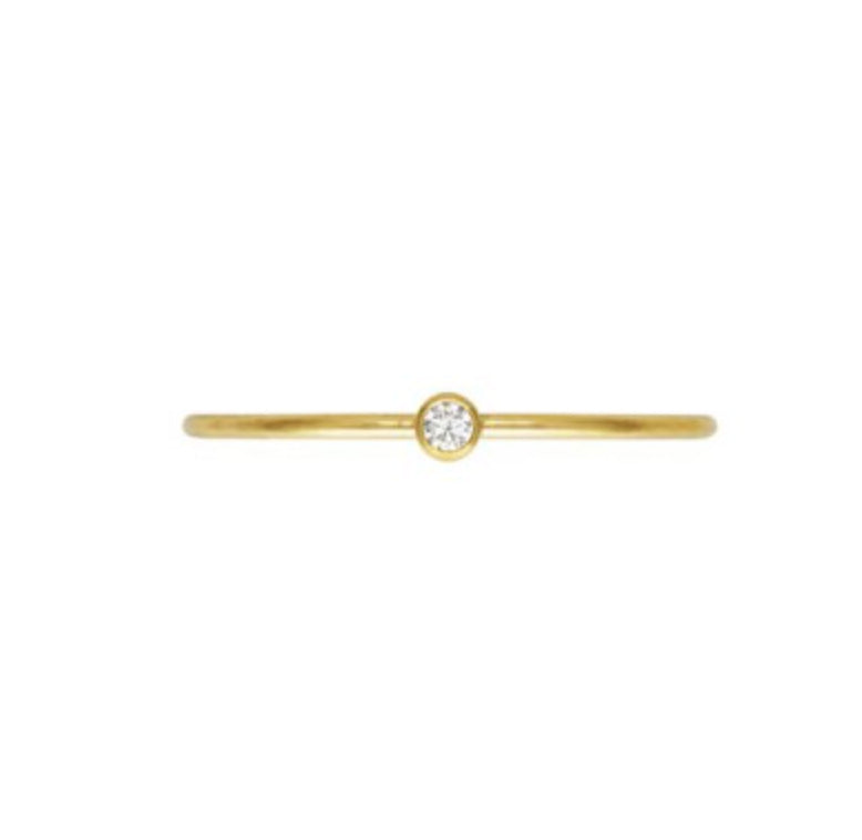 Petite Crystal Ring Robyn Canady 5 14K Gold Filled 