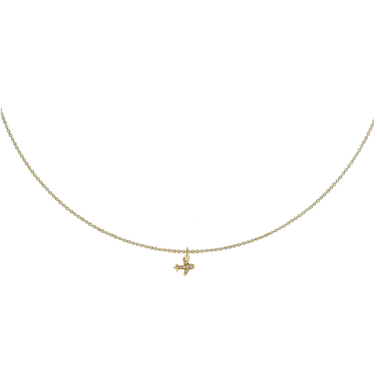 Charm Collection - For the Jet Setter Robyn Canady Charm + 14K Gold Filled Chain None 
