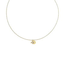 Load image into Gallery viewer, Charm Collection - For the Jet Setter Robyn Canady Charm + 14K Gold Filled Chain Add a Pearl and Initial (Leave initial selection in notes) 
