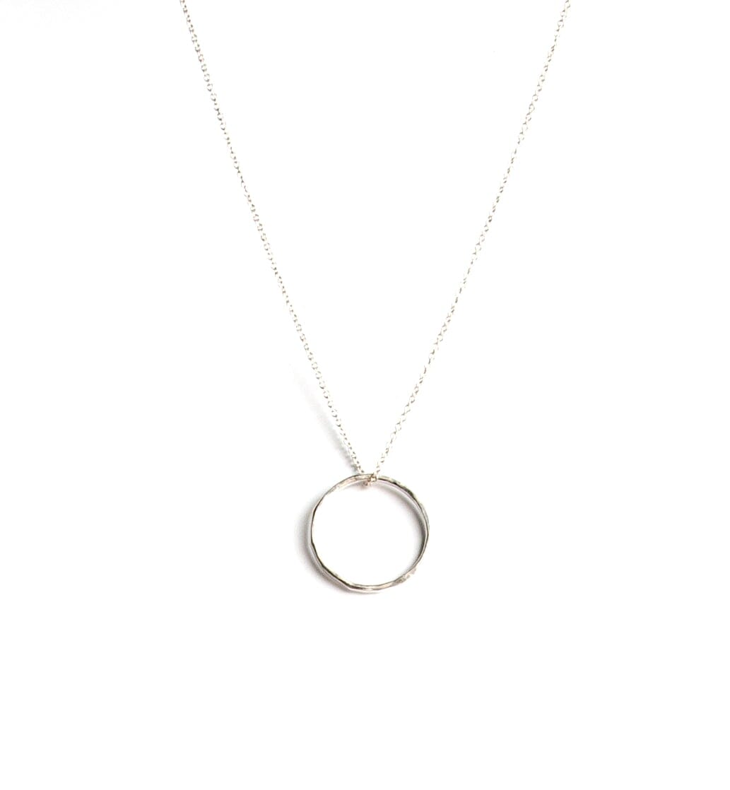 Modern jewelry for mom - the circle infinity necklace Robyn Canady 