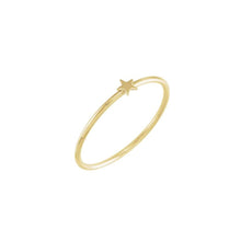 Load image into Gallery viewer, 14K Tiny Star Stacking Ring Robyn Canady 
