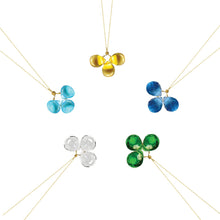 Load image into Gallery viewer, Gemmy Petal Necklace in Leprechaun Robyn Canady 
