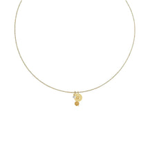 Load image into Gallery viewer, Charm Collection - For the Sun Worshipper Robyn Canady Charm + 14K Gold Filled Chain Add a Pearl and Initial 
