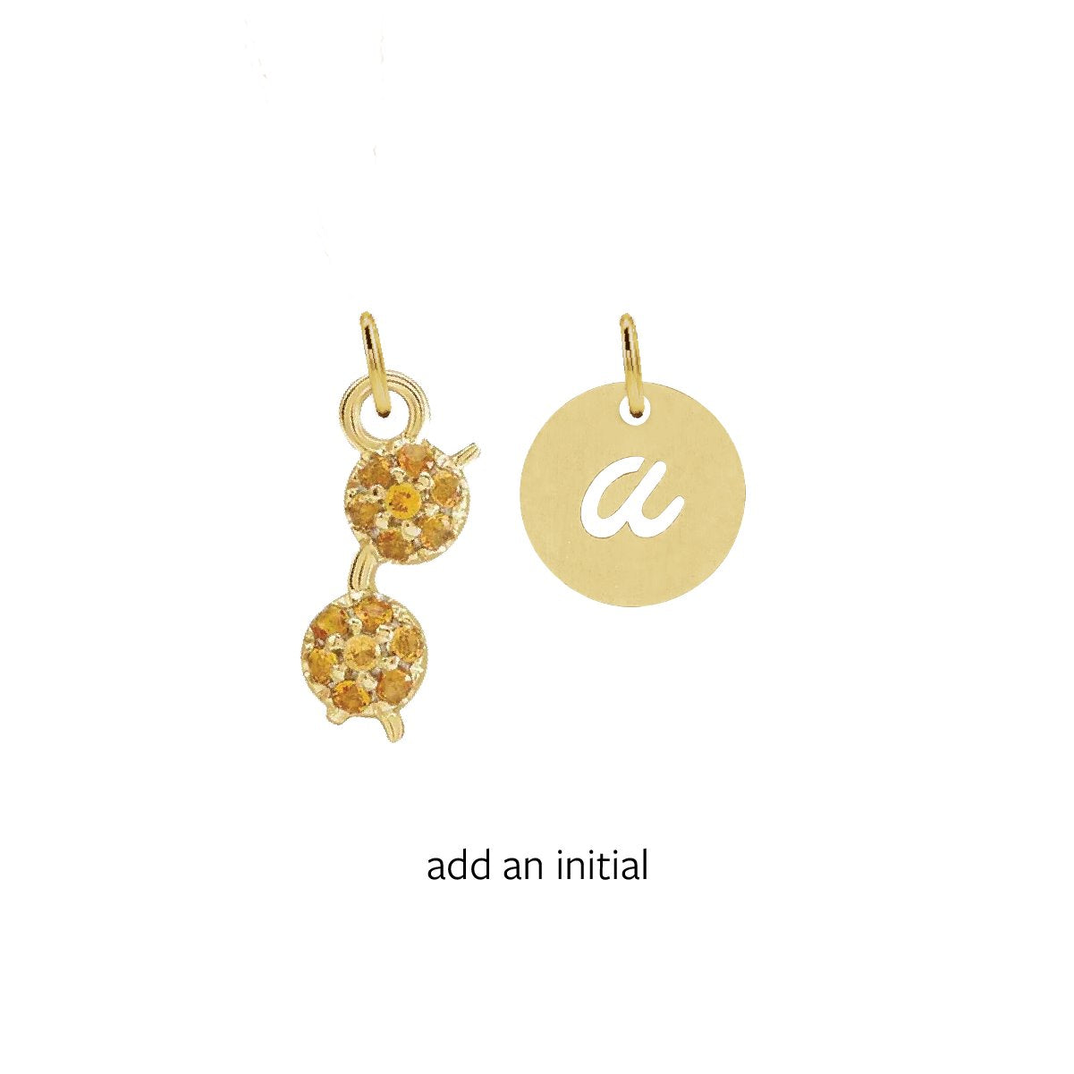 Charm Collection - For the Sun Worshipper Robyn Canady Charm Only Add an Initial 
